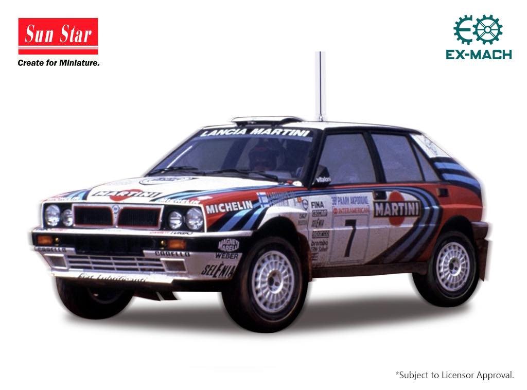 1:18 Sunstar - Lancia Delta Integrale #7 Acropolis Rally 1991 J. Kankkunen - J. Piironen