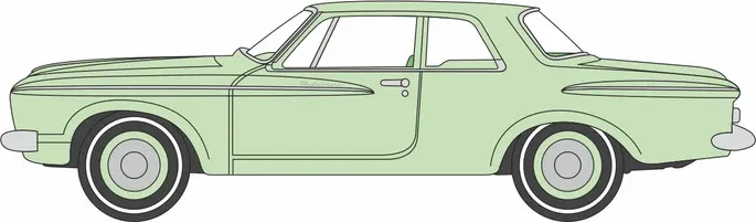 1:87 Oxford - 1962 Plymouth Belvedere Pale Jade 1:87 Oxford - 1962 Plymouth Belvedere Pale Jade