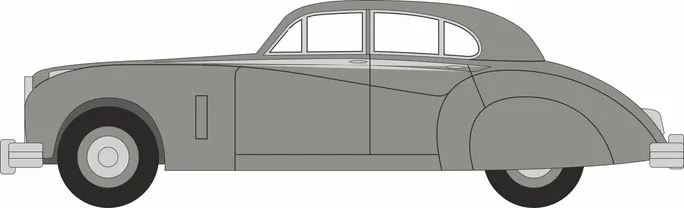 1:76 Oxford  - Jaguar MkVII Silver