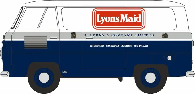 1:76 Oxford  - Ford 400E Van Lyons Maid