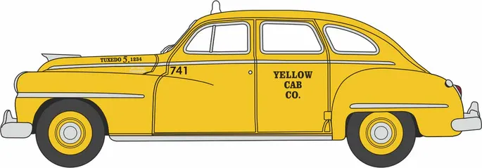 1:87 Oxford  - 1946/48 Desoto Suburban San Francisco Taxi