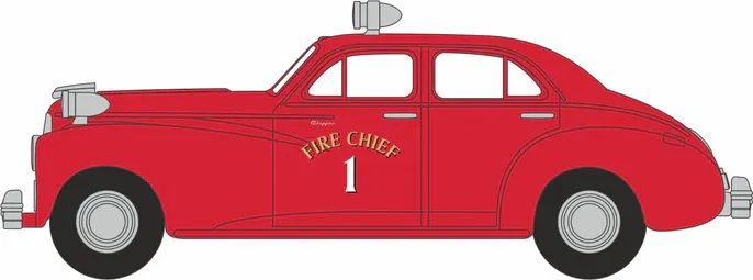 1:87 Oxford  - 1942 Packard Clipper Touring Sedan Fire Chief