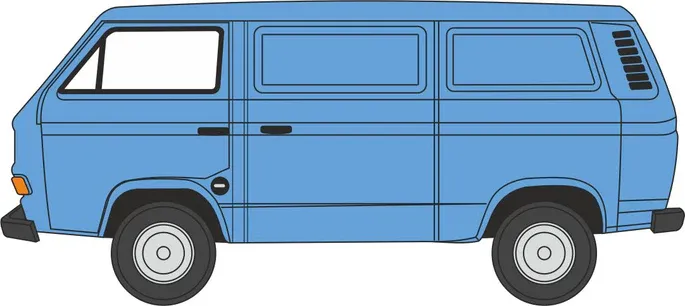 1:76 Oxford  - VW T25 Van Medium Blue