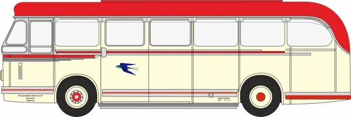 1:76 Oxford  - Leyland Royal Tiger Alexander Fife