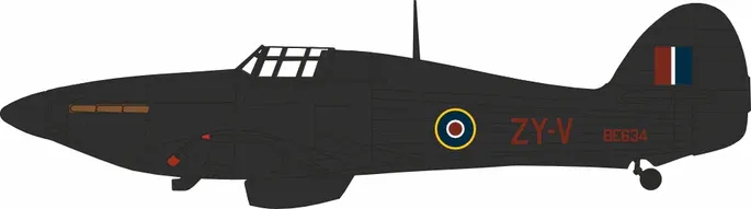 1:72 Oxford  - Hawker Hurricane MkIIC Nightfighter 247 Sqn. RAF