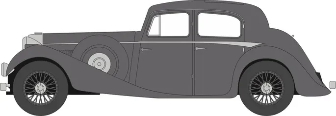 1:76 Oxford  - Jaguar SS Gunmetal