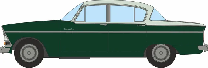 1:76 Oxford  - Humber Sceptre MK1 Velvet Green/Sage Green