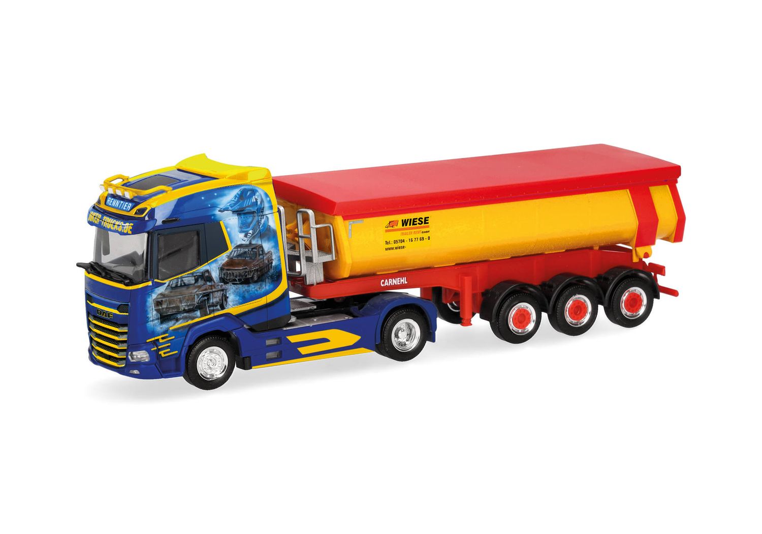 1:87 Herpa - DAF XG Rundmulden-Sattelzug 1:87 Herpa - DAF XG Rundmulden-Sattelzug "Joker Trucks"