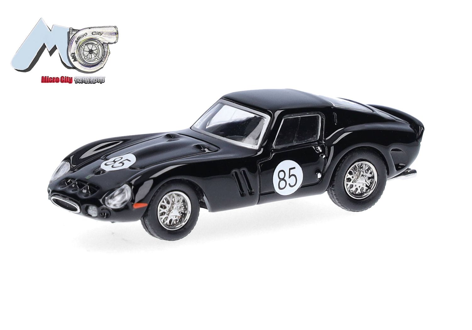 1:87 Herpa - MicroCity: Ferrari 250 GTO 85, schwarz