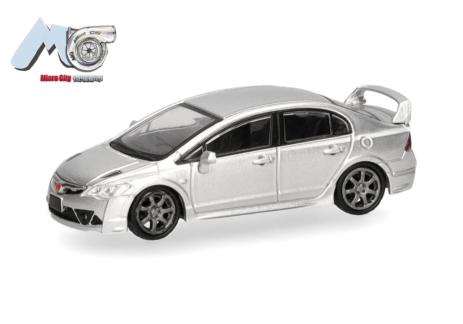 1:87 Herpa - MicroCity: Honda Civic FD2, silber