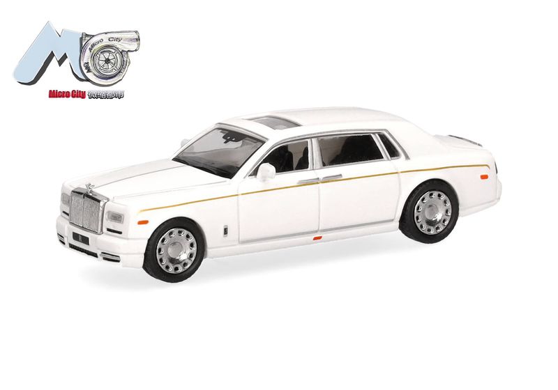 1:87 Herpa - MicroCity: Rolls Royce Phantom, weiß 1:87 Herpa - MicroCity: Rolls Royce Phantom, weiß
