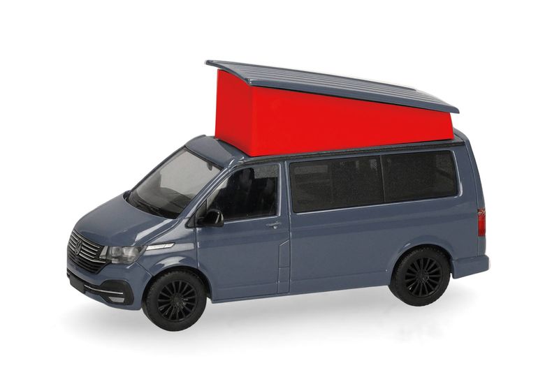 1:87 Herpa - Volkswagen (VW) T6.1 California, pure grey 1:87 Herpa - Volkswagen (VW) T6.1 California, pure grey
