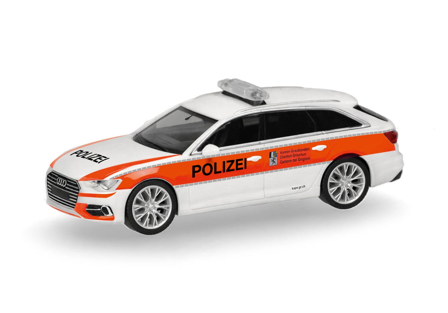 1:87 Herpa - Audi A6 Avant 1:87 Herpa - Audi A6 Avant "Polizei Graubünden"