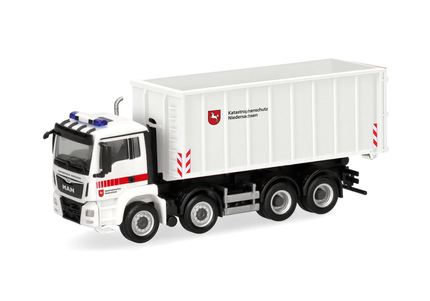 1:87 Herpa - MAN TGS M Euro6C Wechsellader-LKW 4achs "Katastrophenschutz Niedersachsen"