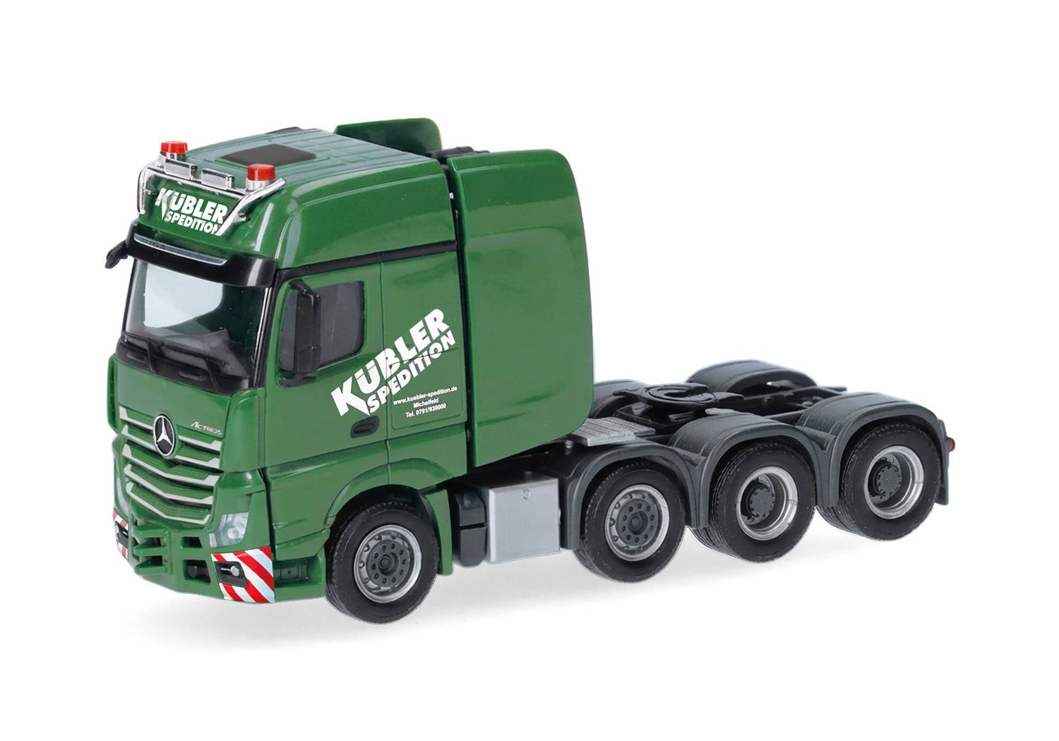 1:87 Herpa - Mercedes-Benz Actros L Gigaspace Schwerlastzugmaschine 4achs "Kübler"