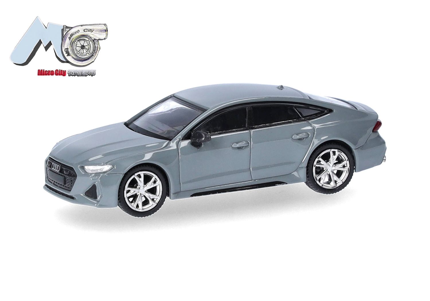 1:87 Herpa - MicroCity: Audi RS7, grau