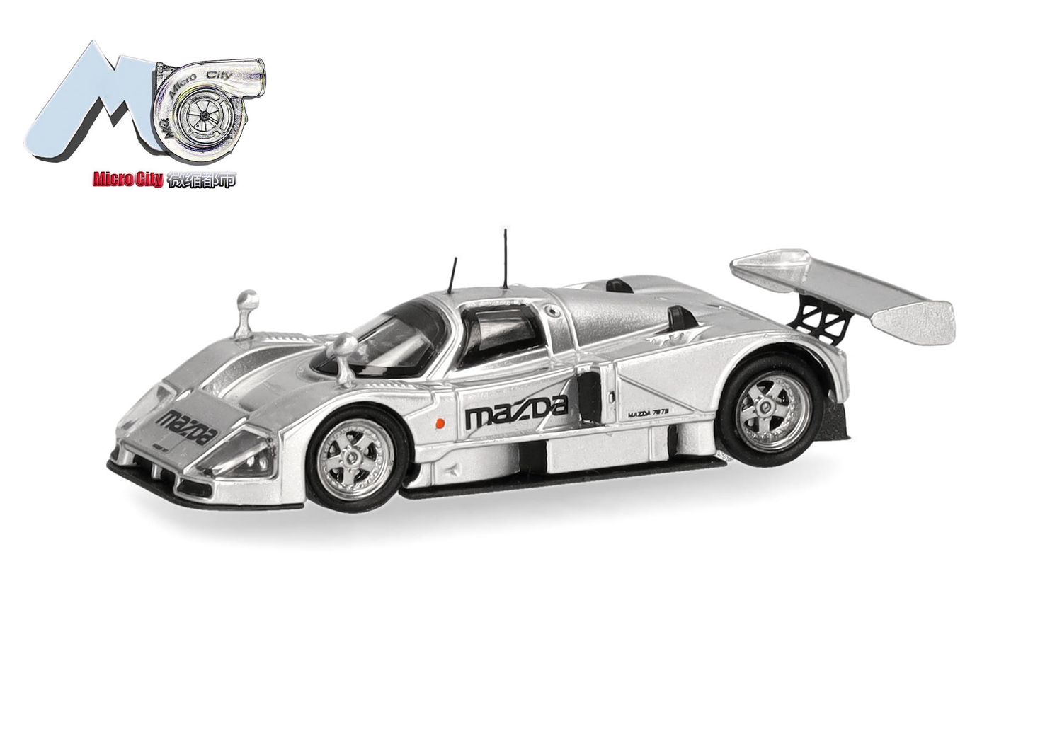 1:87 Herpa - MicroCity: Mazda 787B, silber