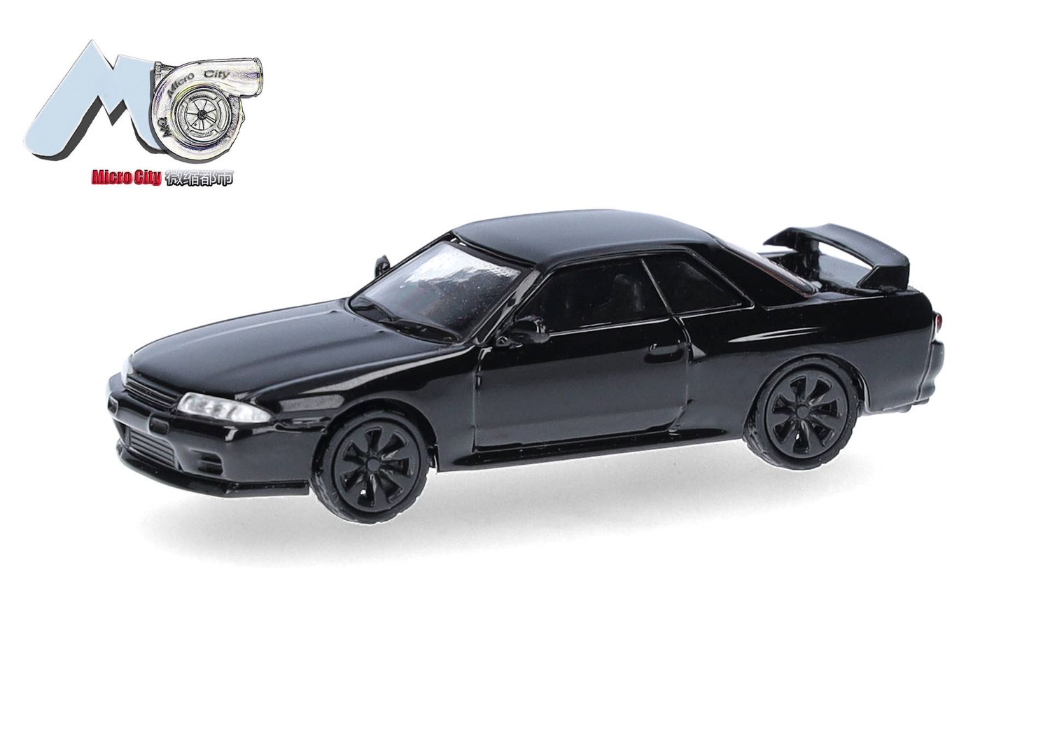 1:87 Herpa - MicroCity: Nissan Skyline GTR32, schwarz
