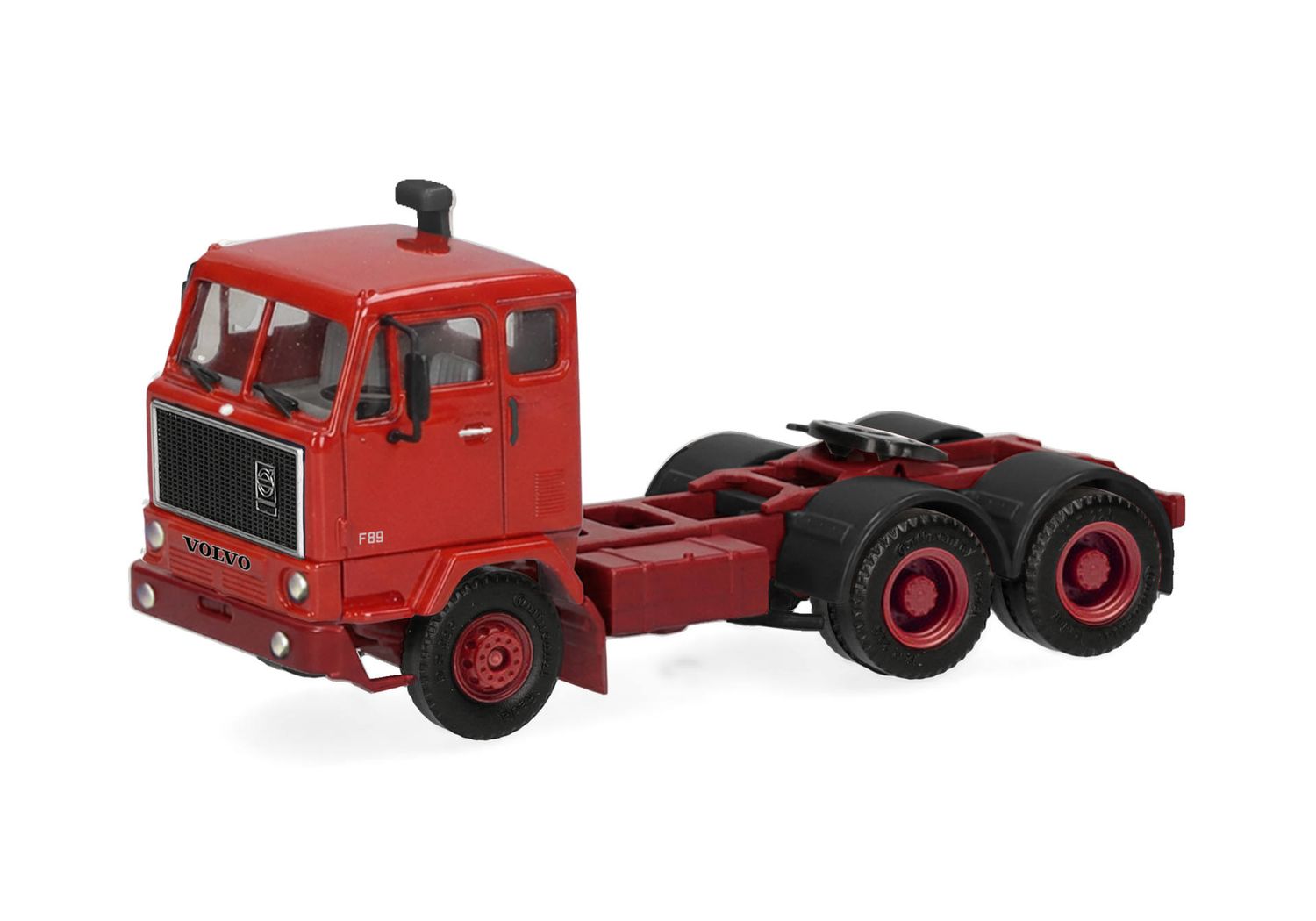 1:87 Herpa - Volvo F89 Zugmaschine 3-achs, hellrot