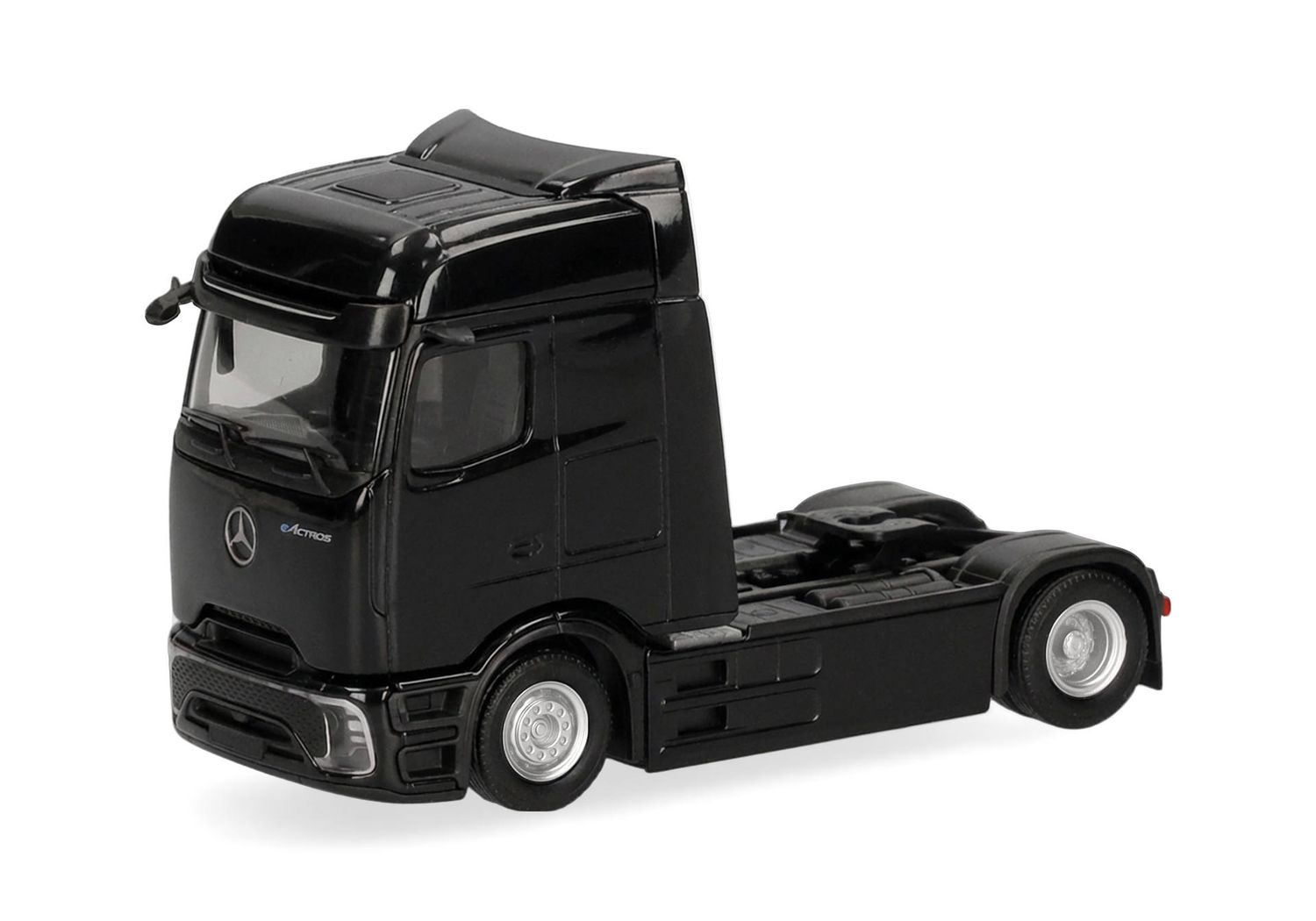 1:87 Herpa - Mercedes-Benz eActros 600 ProCabin Bigspace Zugmaschine 2achs, schwarz