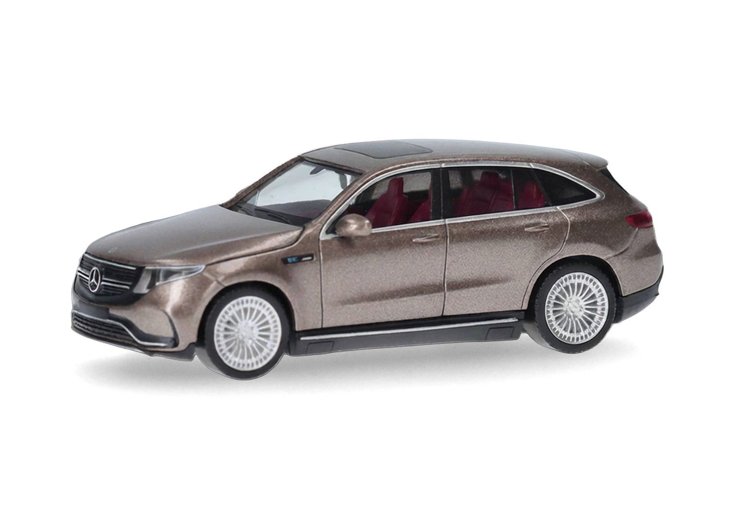 1:87 Herpa - Mercedes-Benz EQC AMG, mojavesilber