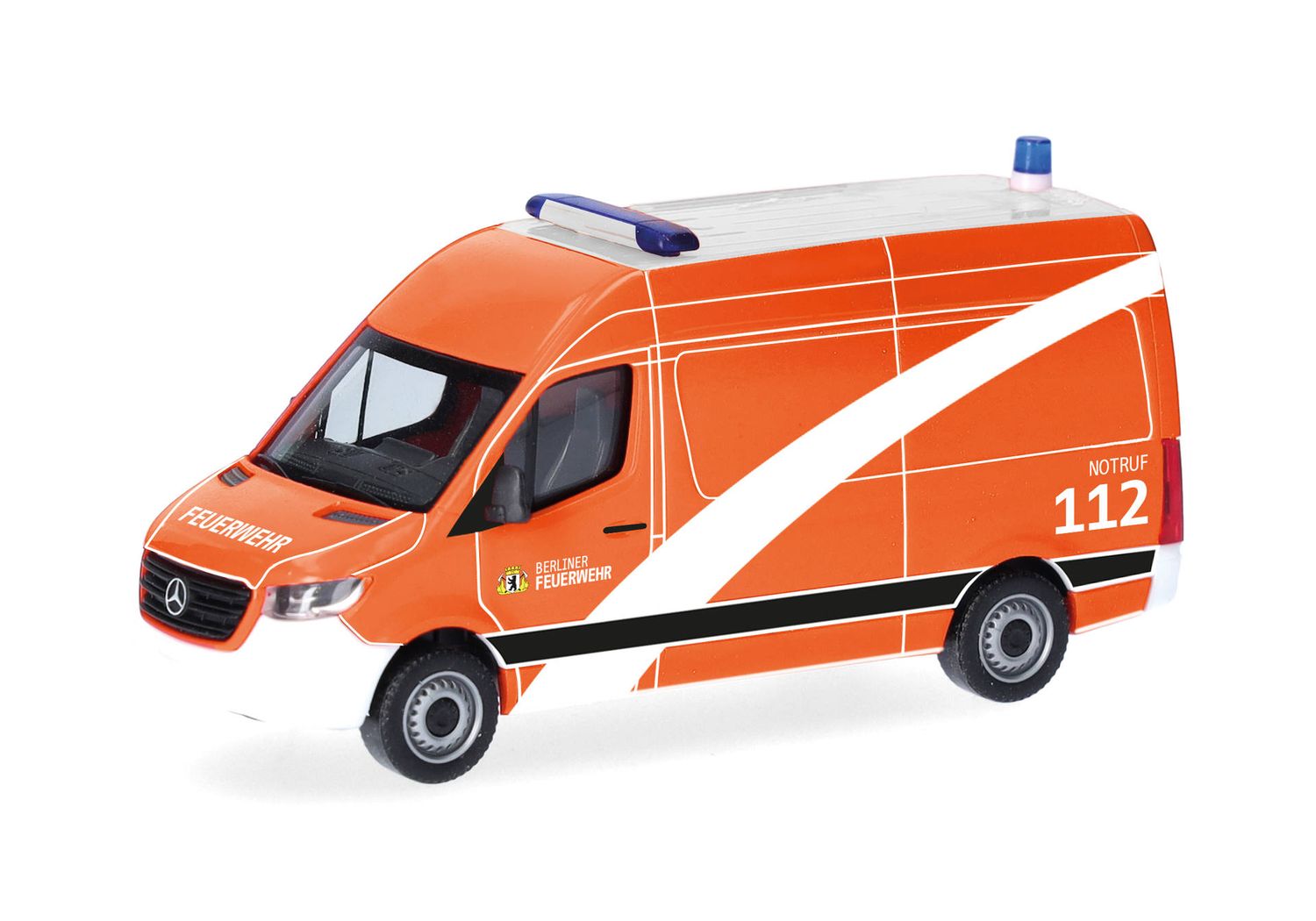 1:87 Herpa - Mercedes-Benz Sprinter 18 Kasten Hochdach NKTW