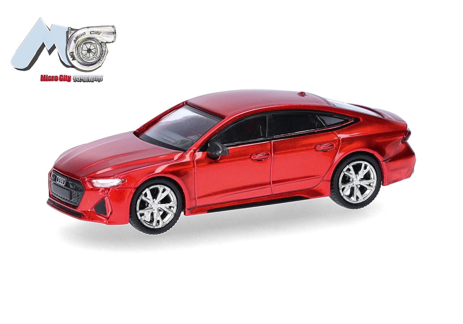 1:87 Herpa - MicroCity: Audi RS7, rot