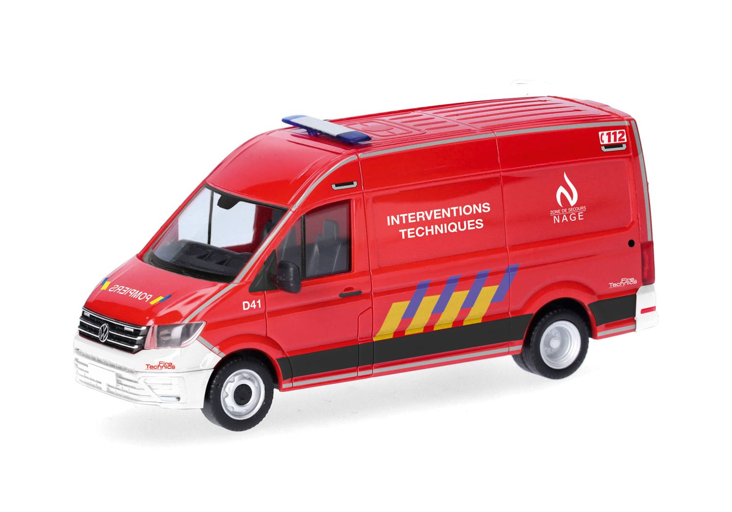 1:87 Herpa - Volkswagen (VW) Crafter Kasten Hochdach