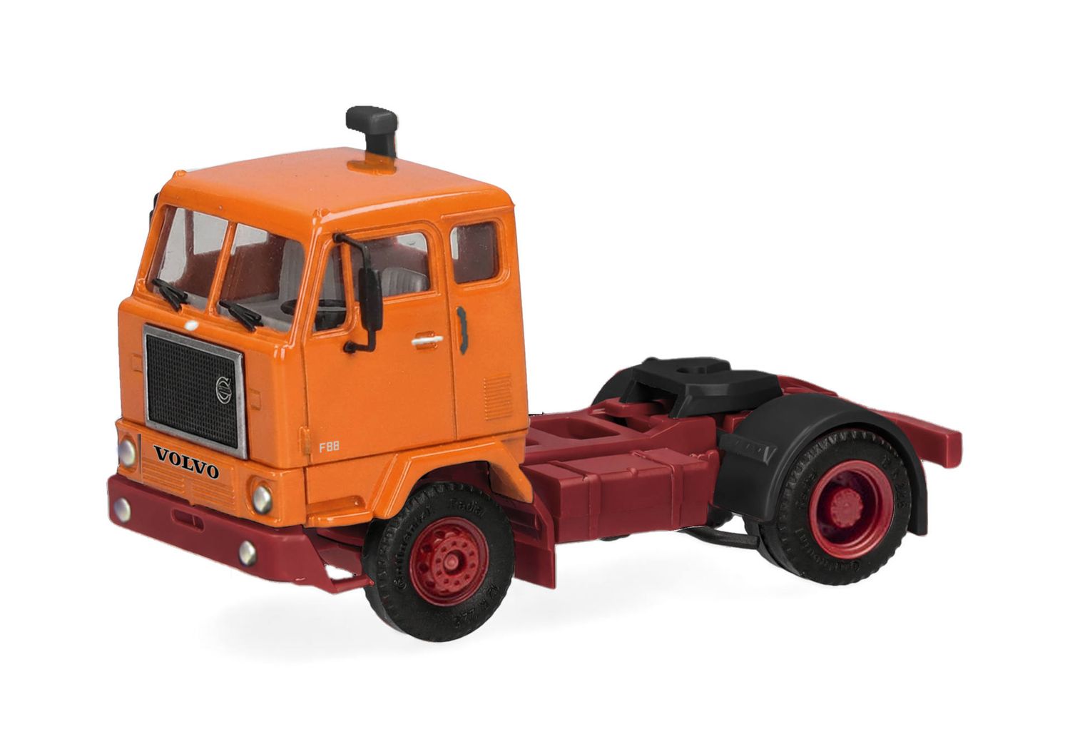 1:87 Herpa - Volvo F88 Zugmaschine 2-achs, orange