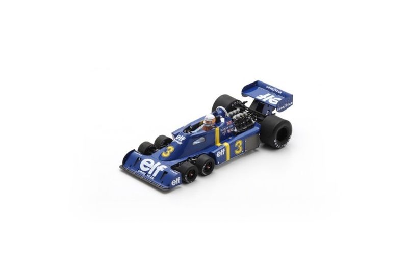 1:18 Spark - Tyrrell P34 No.3 Winner Sweden GP 1976 J. Scheckter