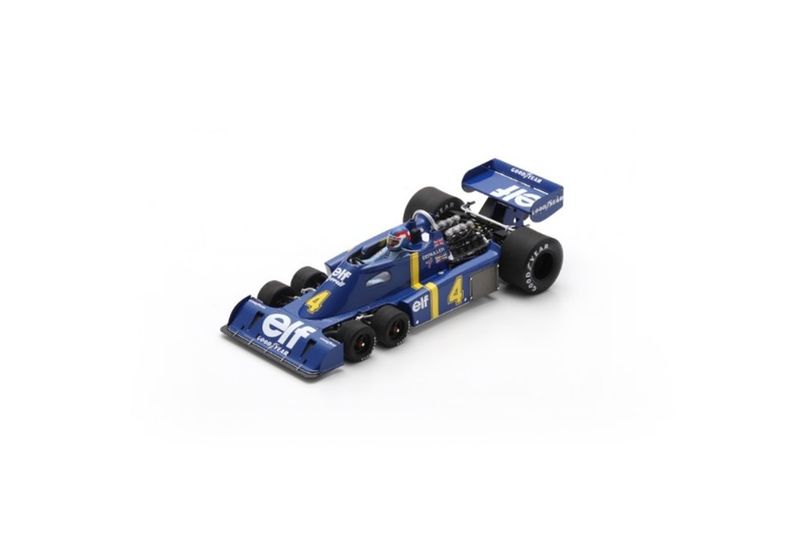 1:18 Spark - Tyrrell P34 No.4 2nd Sweden GP 1976 Patrick Depailler