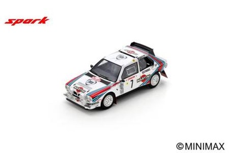 1:18 Spark - Lancia Delta S4 No.7 1st Rally Monte Carlo 1986 H. Toivonen – S. Cresto
