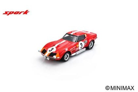 1:18 Spark - Corvette C3 No.3 Le Mans 24H 1968 U. Maglioli - H. Greder