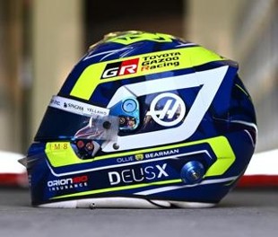 1:5 Spark Helmet - TGR Haas F1 Team - Ollie Bearman - 2026