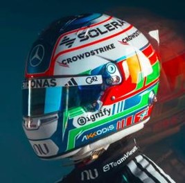 1:5 Spark Helmet - Mercedes-AMG PETRONAS Formula One Team - Kimi Antonelli - 2026