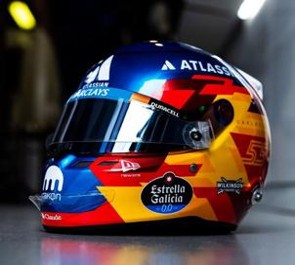 1:5 Spark Helmet - Atlassian Williams F1 Team - Carlos Sainz - 2026