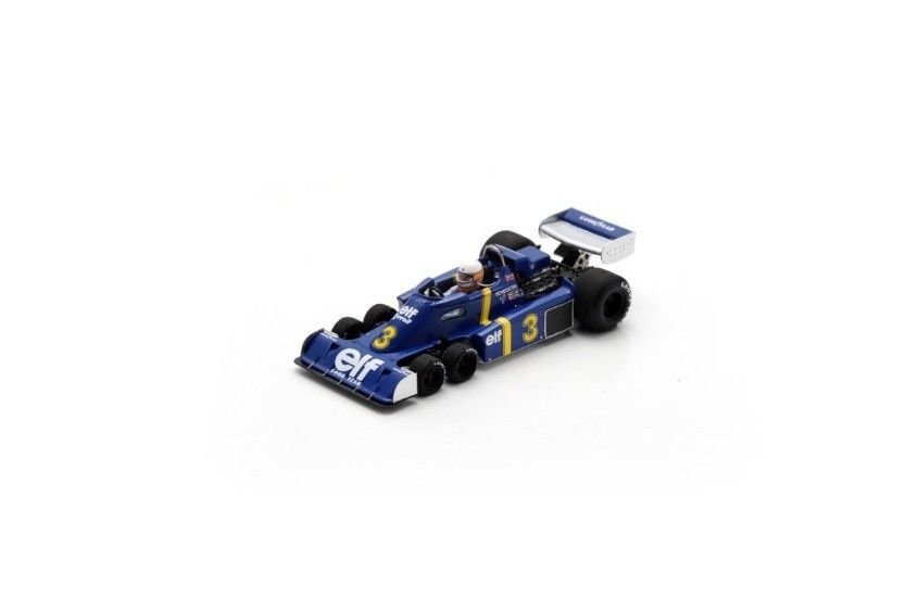 1:43 Spark - Tyrrell P34 No.3 4th Belgium GP 1976 Jody Scheckter