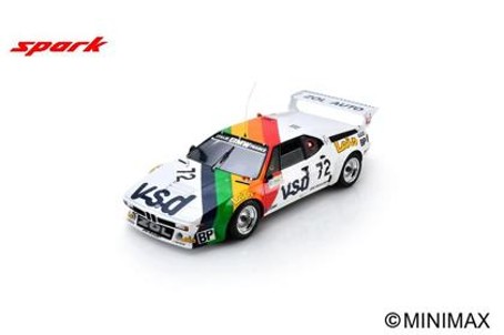 1:18 Spark - BMW M1 No.72 Le Mans 24H 1981 P-F. Rousselot - F. Servanin - L. Ferrier