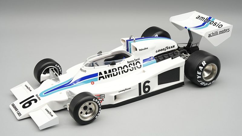 1:18 Tecnomodel - Shadow F1 DN8 #16 Long Beach GP 1977 R. Zorzi