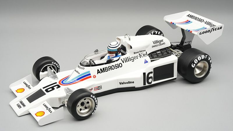 1:18 Tecnomodel - Shadow F1 DN8 #16 Japan GP 1977 R. Patrese *With Driver Figure*