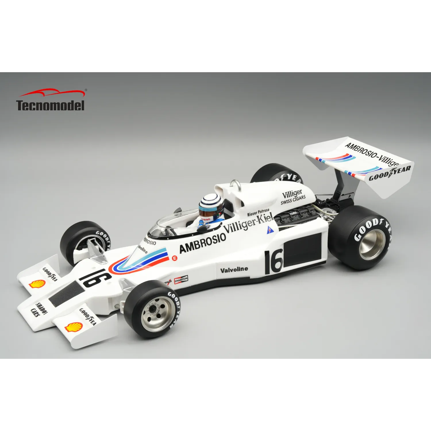 1:18 Tecnomodel - Shadow F1 DN8 #16 Japan GP 1977 R. Patrese *With Driver Figure*