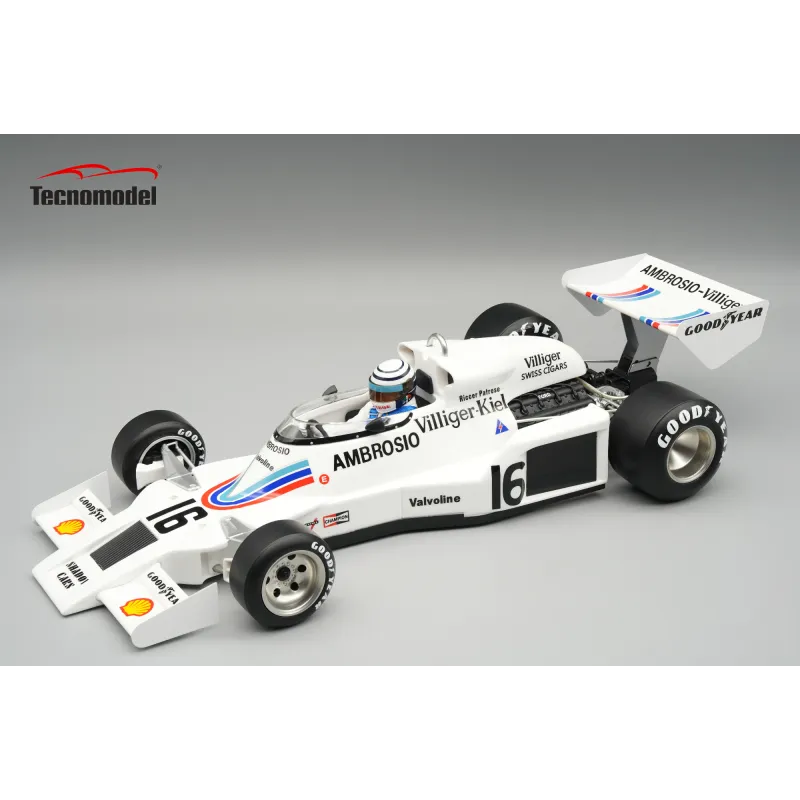 1:18 Tecnomodel - Shadow F1 DN8 #16 Japan GP 1977 R. Patrese *With Driver Figure* 1:18 Tecnomodel - Shadow F1 DN8 #16 Japan GP 1977 R. Patrese *With Driver Figure*