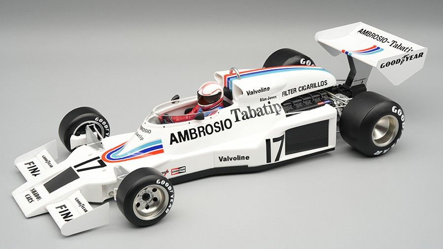 1:18 Tecnomodel - Shadow F1 DN8 #17 Winner Austrian GP 1977 A. Jones *With Driver Figure*