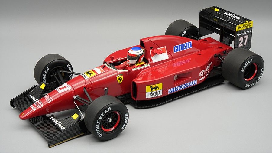 1:18 Tecnomodel - Ferrari F1 F92A Team Scuderia Ferrari Spa #27 Monaco GP 1992 J. Alesi *With Driver Figure*