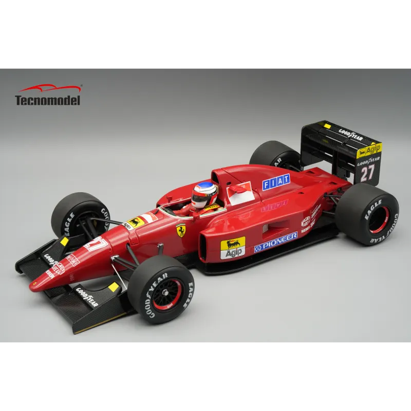 1:18 Tecnomodel - Ferrari F1 F92A Team Scuderia Ferrari Spa #27 Monaco GP 1992 J. Alesi *With Driver Figure* 1:18 Tecnomodel - Ferrari F1 F92A Team Scuderia Ferrari Spa #27 Monaco GP 1992 J. Alesi *With Driver Figure*