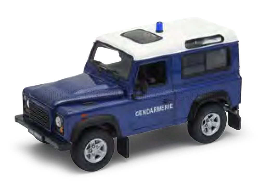 1:24 Welly - 1984 Land Rover Land Defender 90 Gendarmerie
