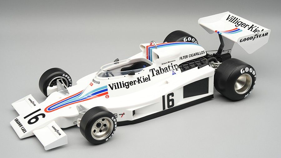 1:18 Tecnomodel - Shadow F1 DN8 #16 Austrian GP 1977 A. Merzario