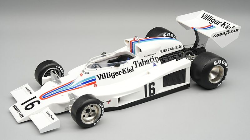 1:18 Tecnomodel - Shadow F1 DN8 #16 Austrian GP 1977 A. Merzario