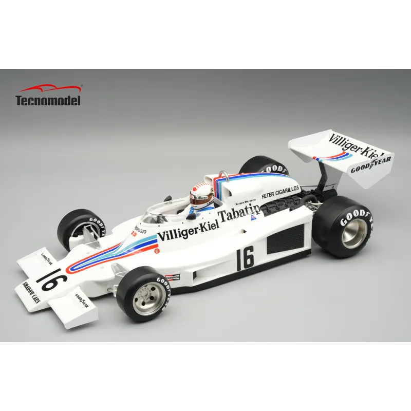 1:18 Tecnomodel - Shadow F1 DN8 #16 Austrian GP 1977 A. Merzario *With Driver Figure* 1:18 Tecnomodel - Shadow F1 DN8 #16 Austrian GP 1977 A. Merzario *With Driver Figure*