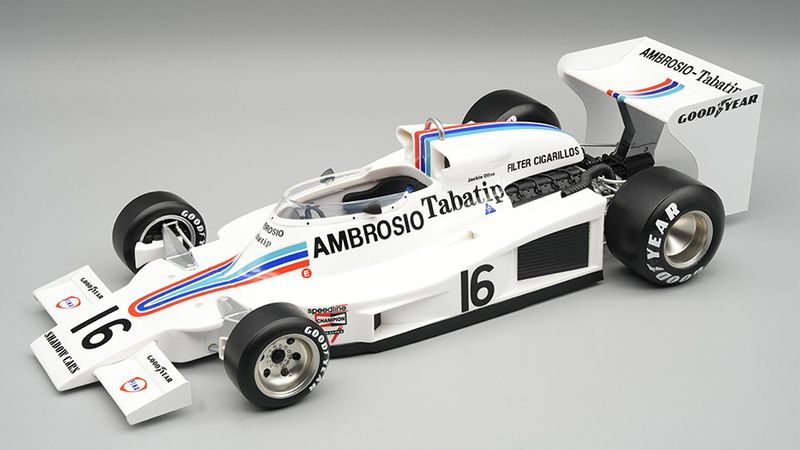 1:18 Tecnomodel - Shadow F1 DN8 #16 Sweden GP 1977 J. Oliver